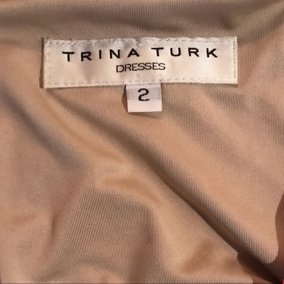 Trina Turk Verbana Chevron Colorful Maxi Dress - Picture 4 of 4